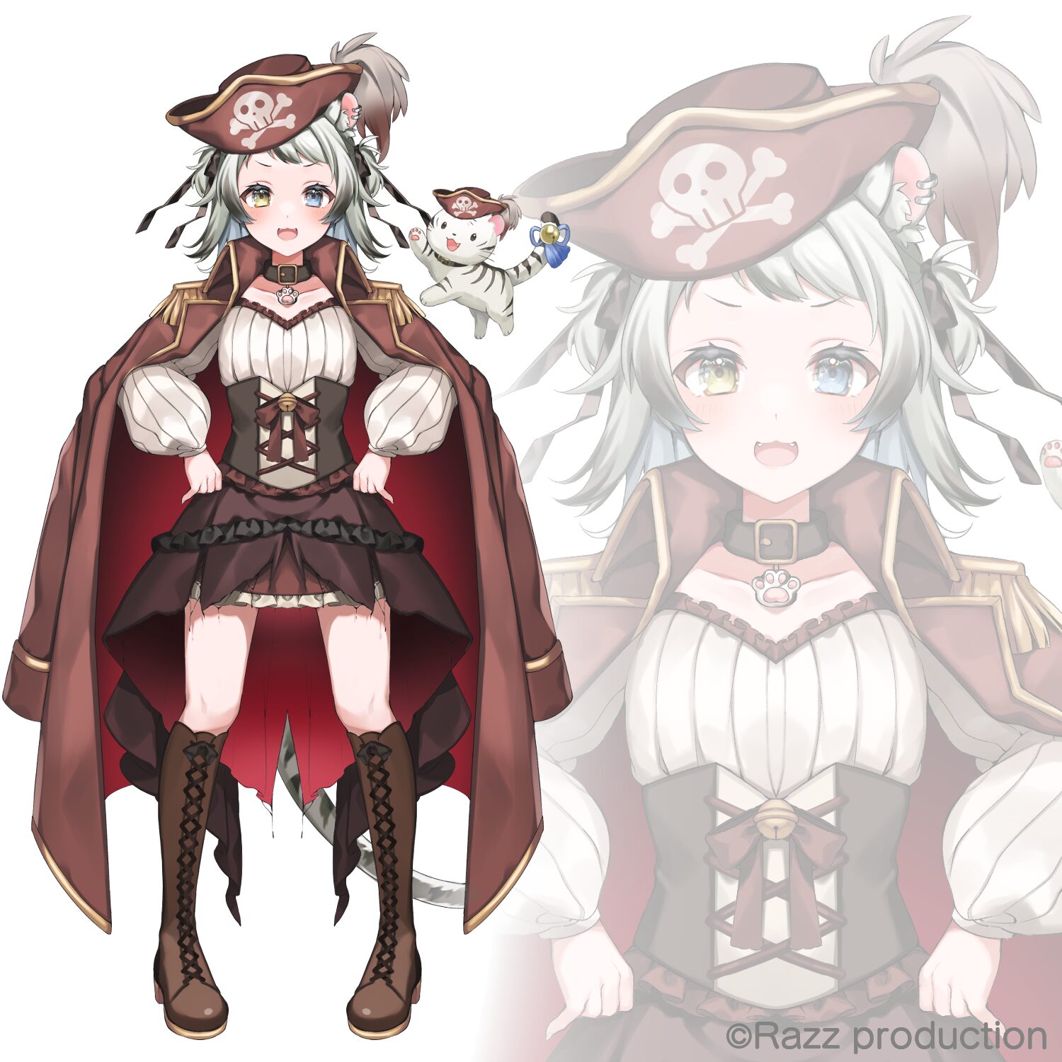 【Razzプロダクション】虎白りま(新衣装)